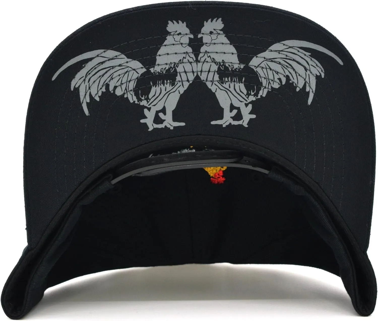 JLGUSA Rooster Cock Snapback Adjustable Hat Flat Bill Adult Baseball Cap Rooster Leader HL Embroidery Gallo Cap