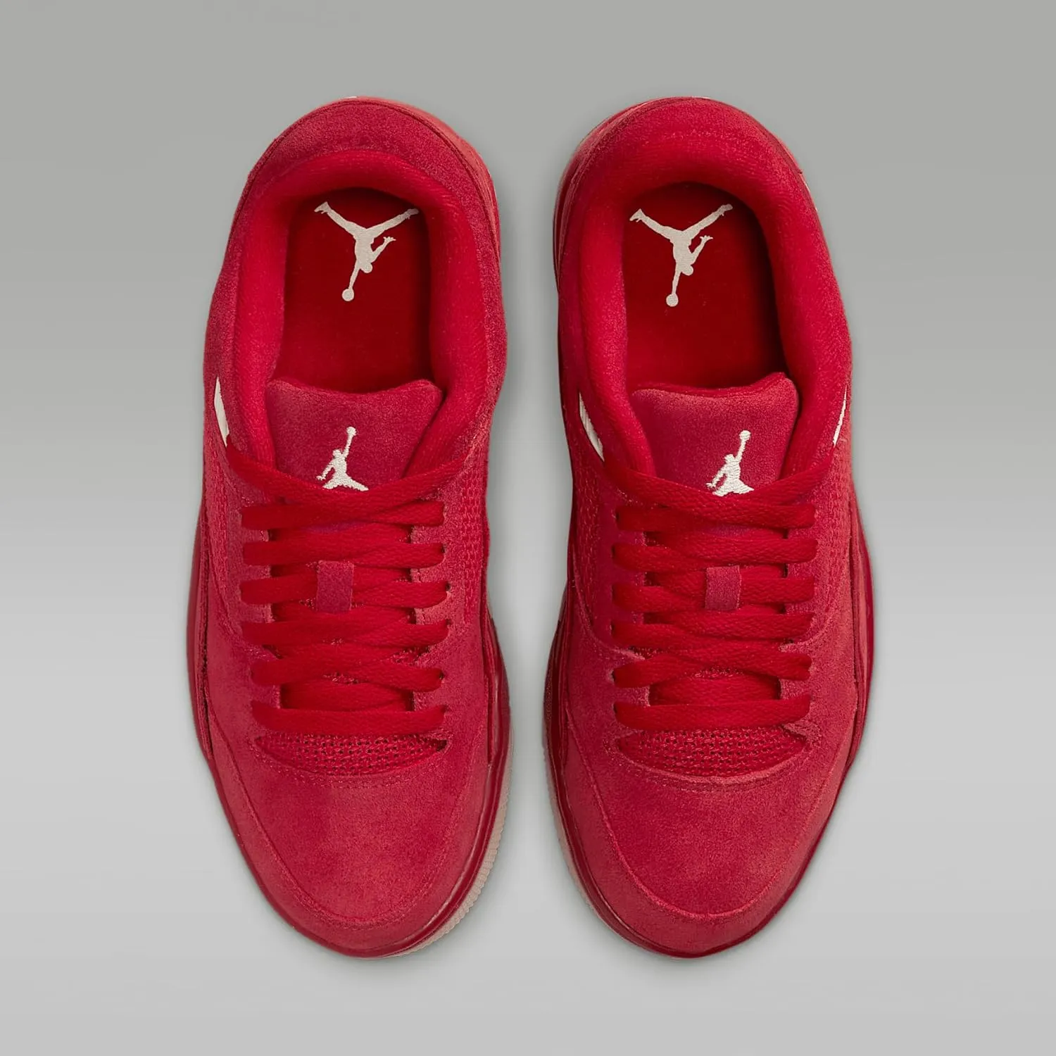 Jordan Flight Court Women's Shoes (FZ9854-601, Varsity Red/Muslin/Sail)