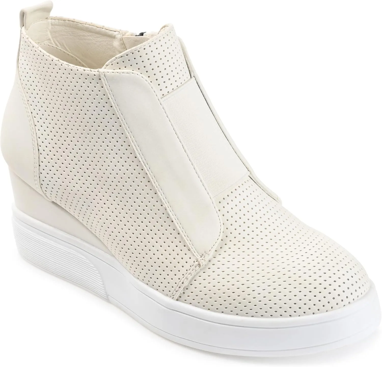Journee Collection Womens Clara Platform Casual and Fashion Sneakers