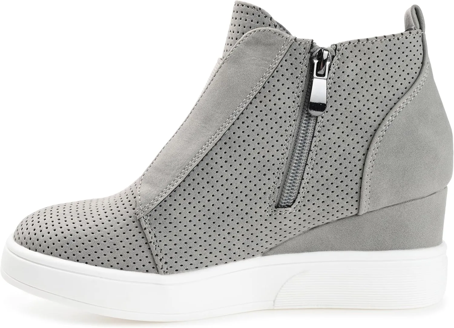 Journee Collection Womens Clara Platform Casual and Fashion Sneakers