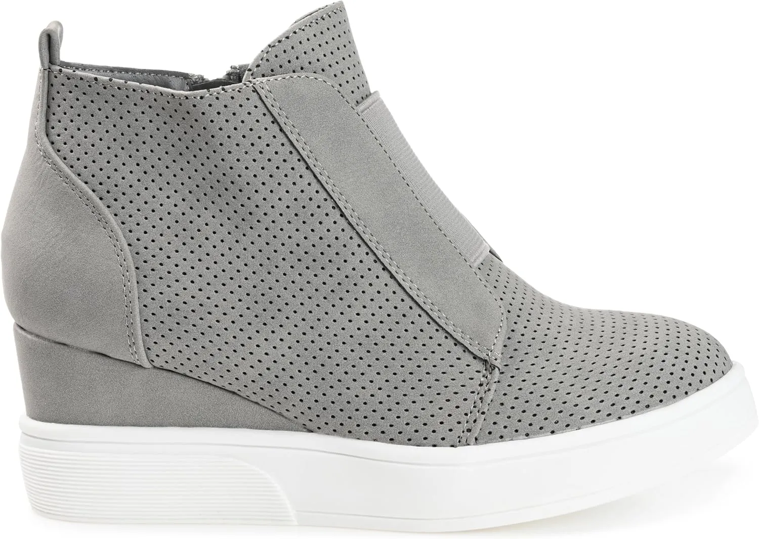 Journee Collection Womens Clara Platform Casual and Fashion Sneakers