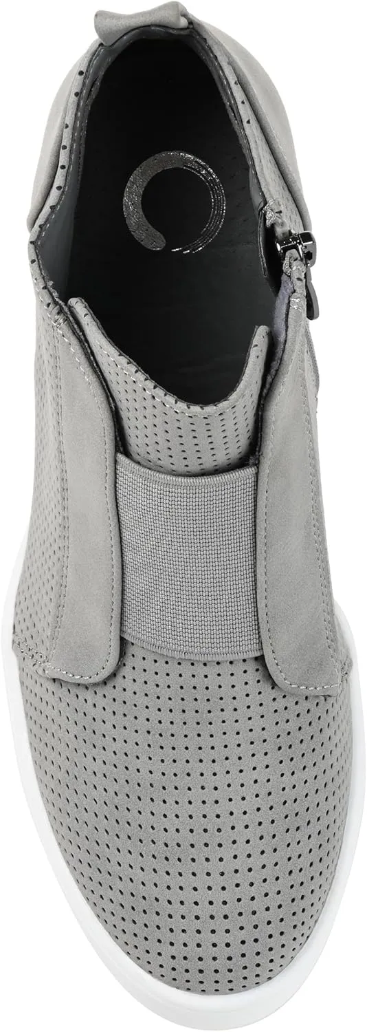 Journee Collection Womens Clara Platform Casual and Fashion Sneakers
