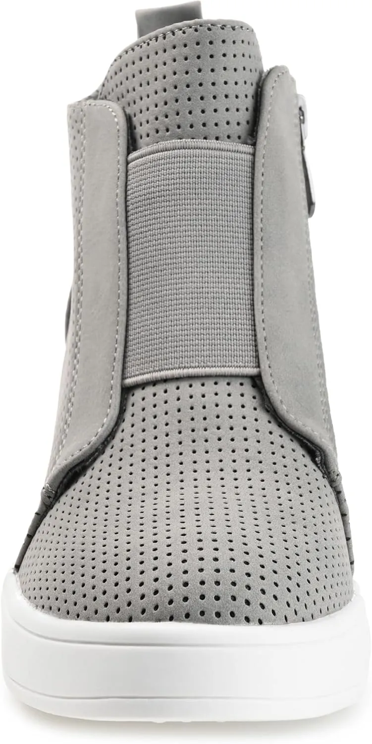Journee Collection Womens Clara Platform Casual and Fashion Sneakers