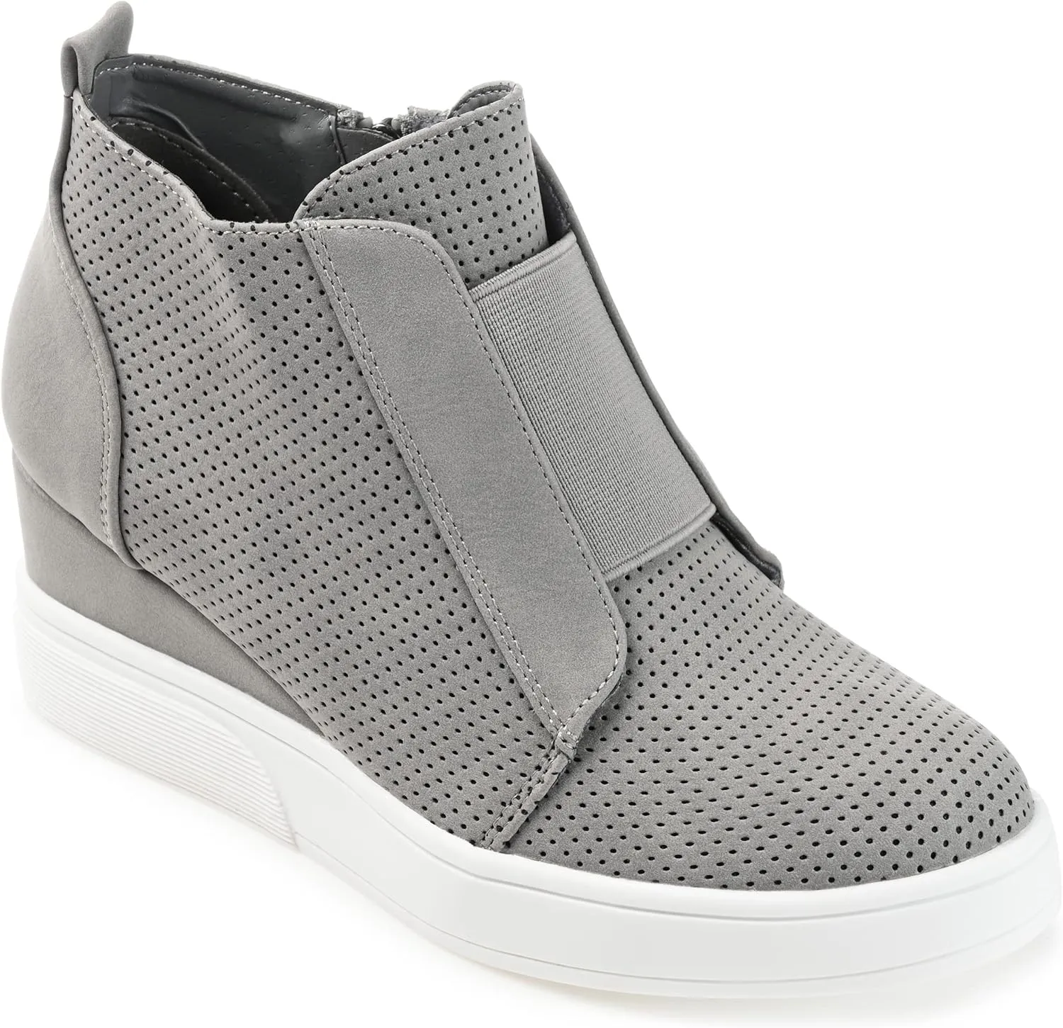 Journee Collection Womens Clara Platform Casual and Fashion Sneakers