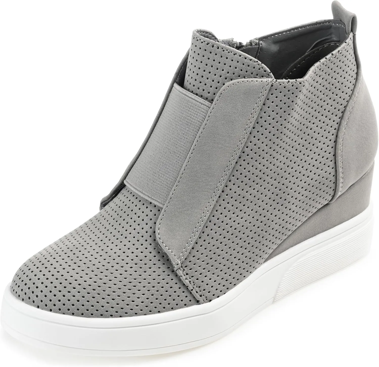Journee Collection Womens Clara Platform Casual and Fashion Sneakers