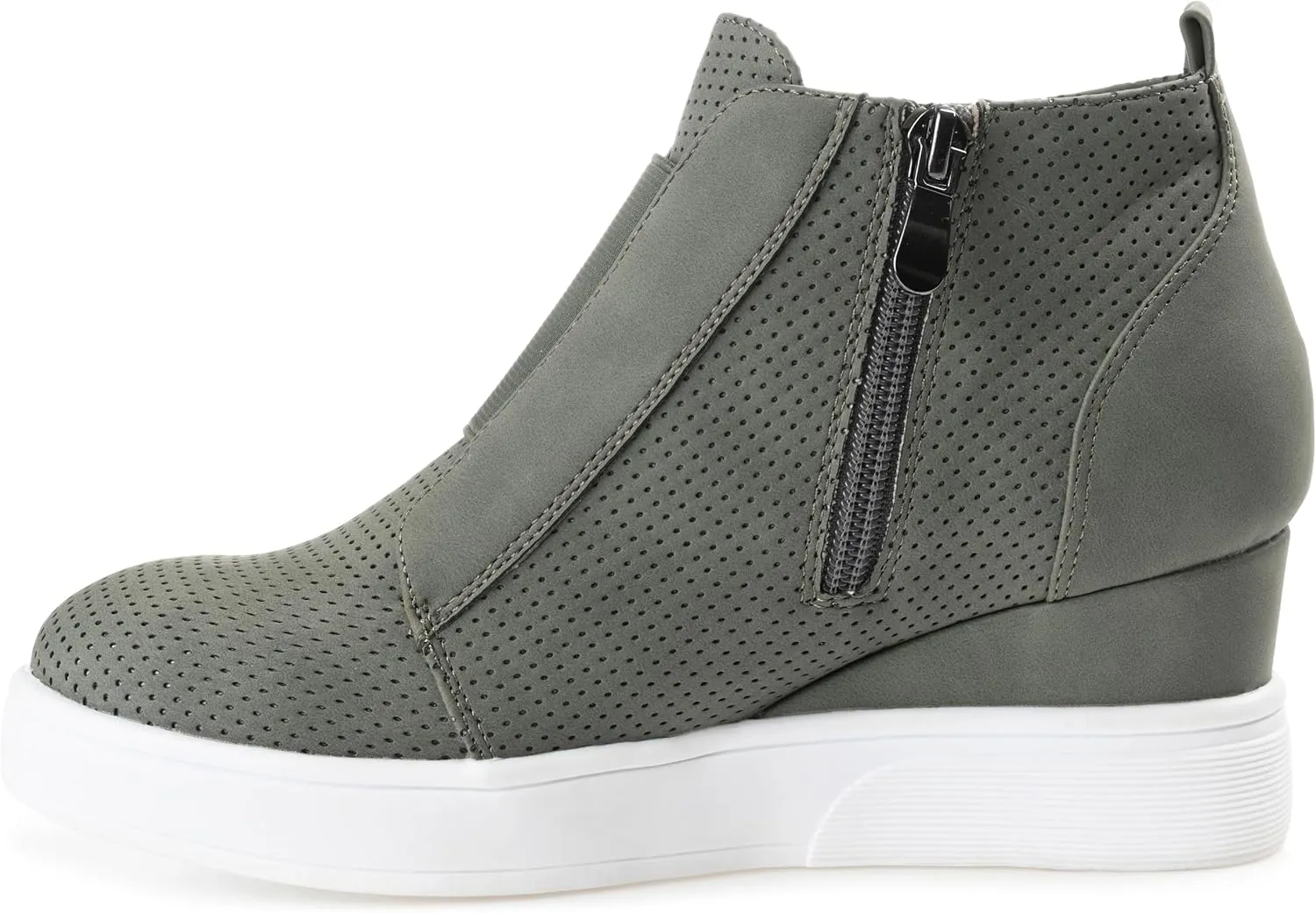 Journee Collection Womens Clara Platform Casual and Fashion Sneakers