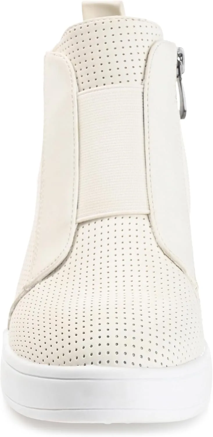 Journee Collection Womens Clara Platform Casual and Fashion Sneakers