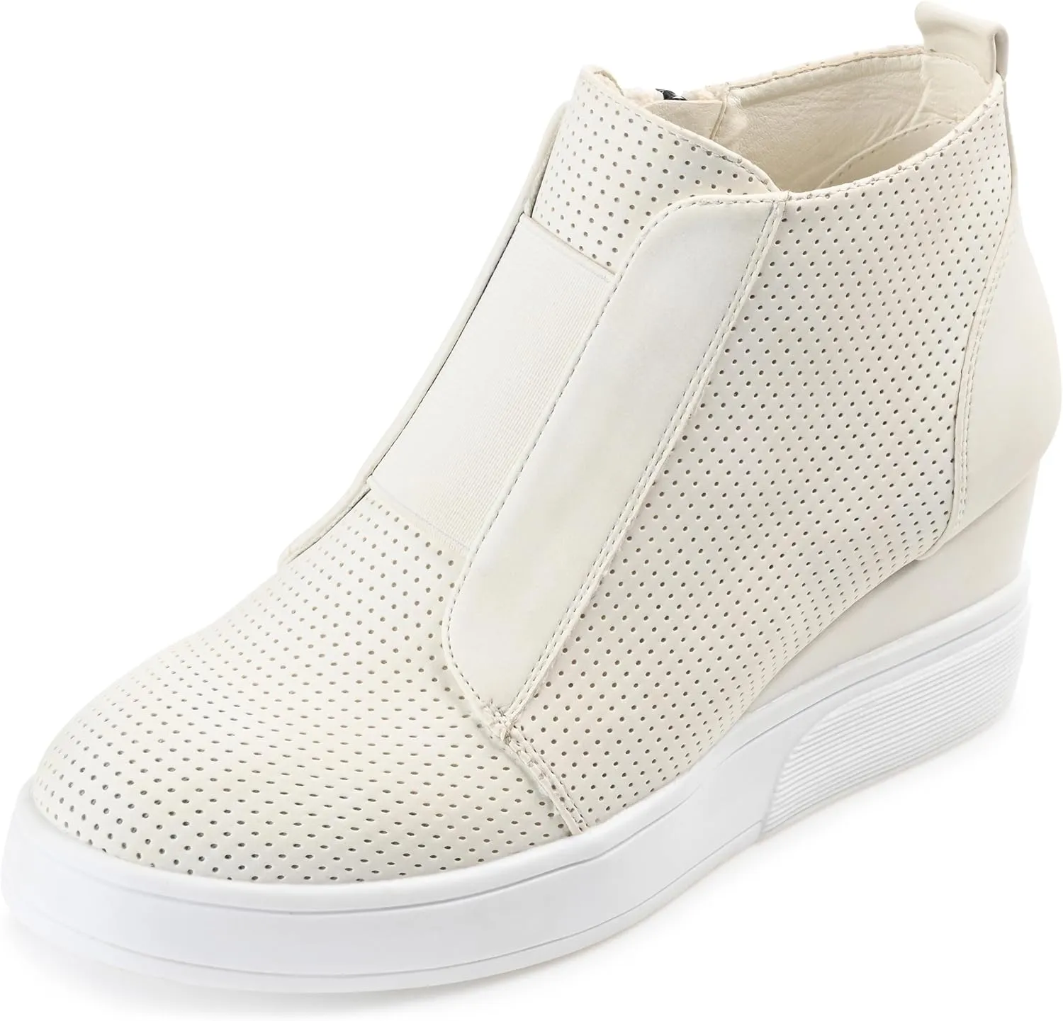 Journee Collection Womens Clara Platform Casual and Fashion Sneakers