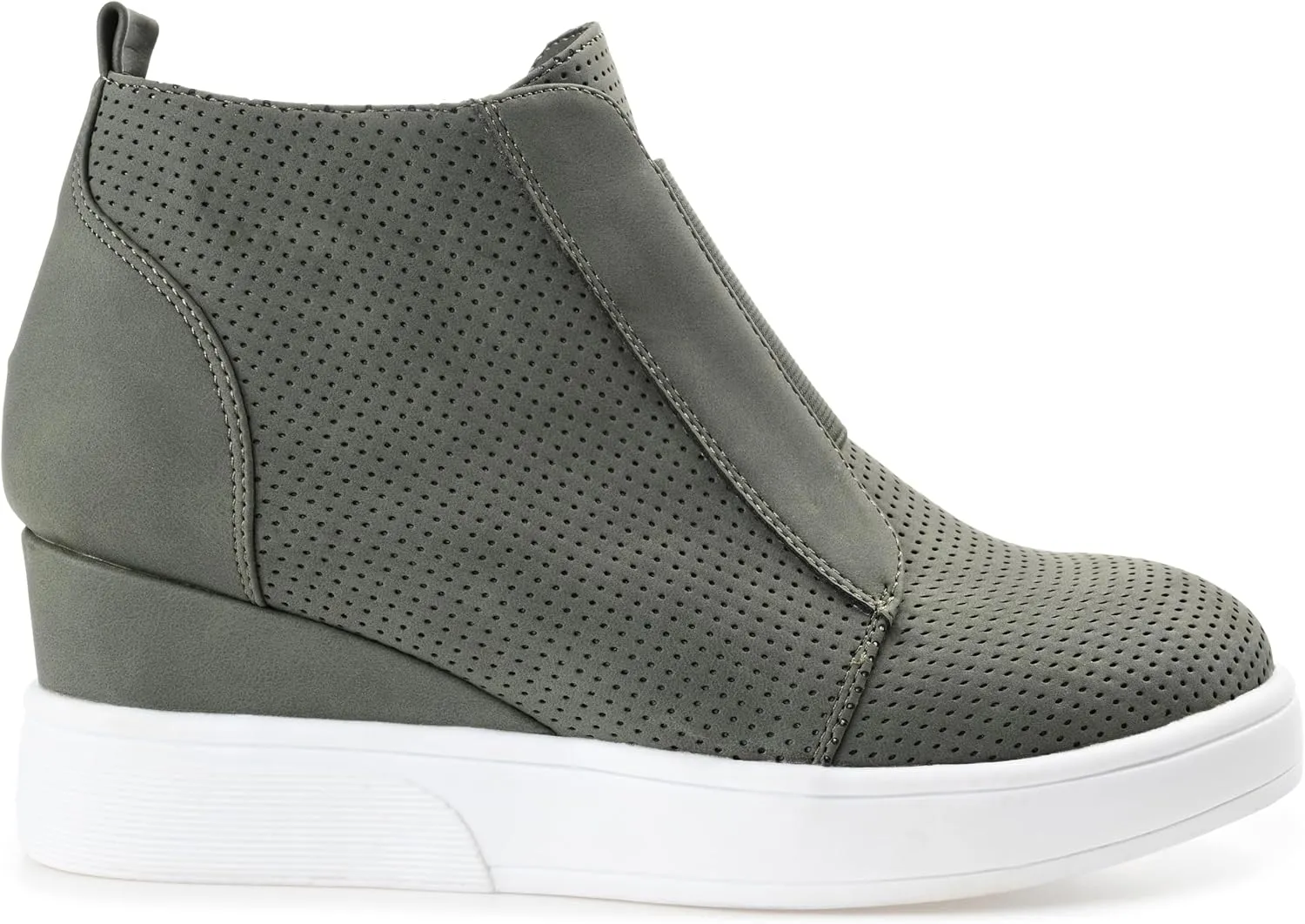 Journee Collection Womens Clara Platform Casual and Fashion Sneakers