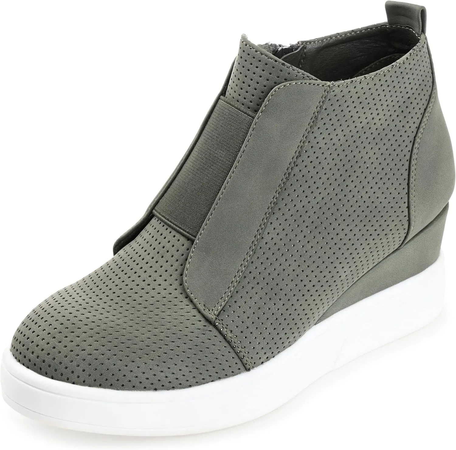 Journee Collection Womens Clara Platform Casual and Fashion Sneakers