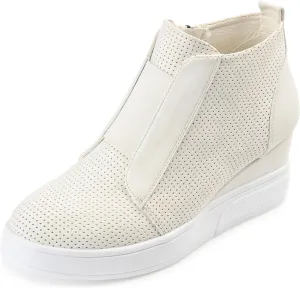 Journee Collection Womens Clara Platform Casual and Fashion Sneakers