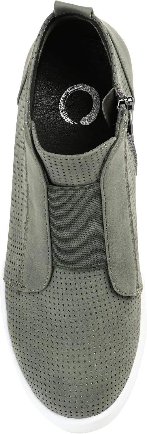 Journee Collection Womens Clara Platform Casual and Fashion Sneakers