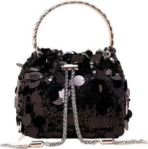 KARRESLY Evening Bag Bling Purse Shimmering Sequins Clutch Purses for Women Wedding Party Cocktail Prom Dinner