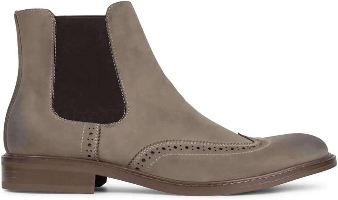 Kenneth Cole REACTION Men's Knock Brogue Chelsea Boot