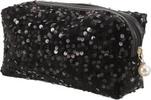 KESYOO 1pc Sequin Cosmetic Bag Sparkling Makeup Bag Toiletry Bag for Women Small Cosmetic Organizer Cosmetic Organizer Bag The Tote Bag Makeup Handbag Oxford Cloth Sequins Miss Makeup Set