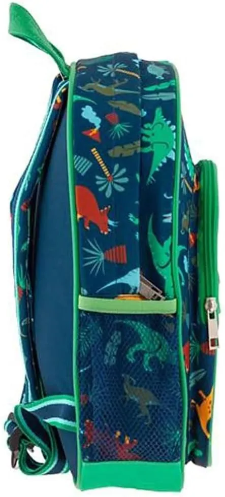 Kids Day Bag - Personalized Dinosaur Shoulder Bag - Back to School Supplies Tote or Travel Bag