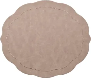 Kim Seybert Tailored Placemat in Taupe, Set of 4