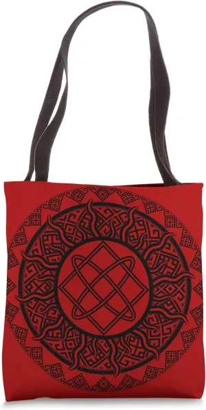 Lada Slavic Heritage Pagan God Beauty Deity Black Symbol Tote Bag