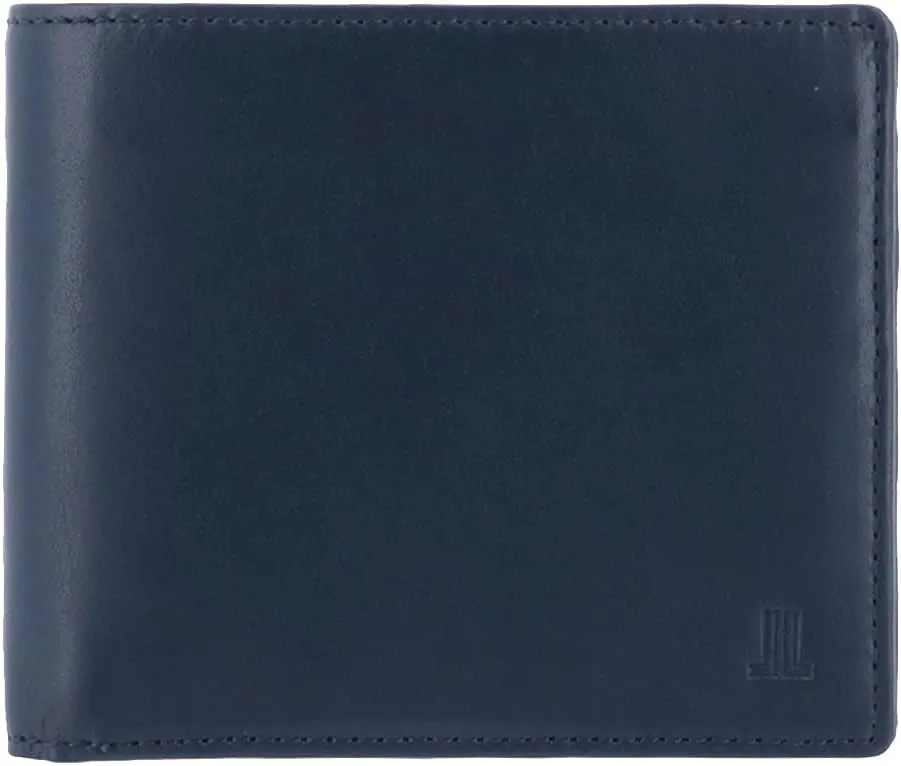 LANVIN COLLECTION(ランバンコレクション) Men's Embossed Bi-Fold Wallet