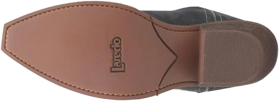 Laredo Womens Kama Embroidered Snip Toe Casual Boots - Brown