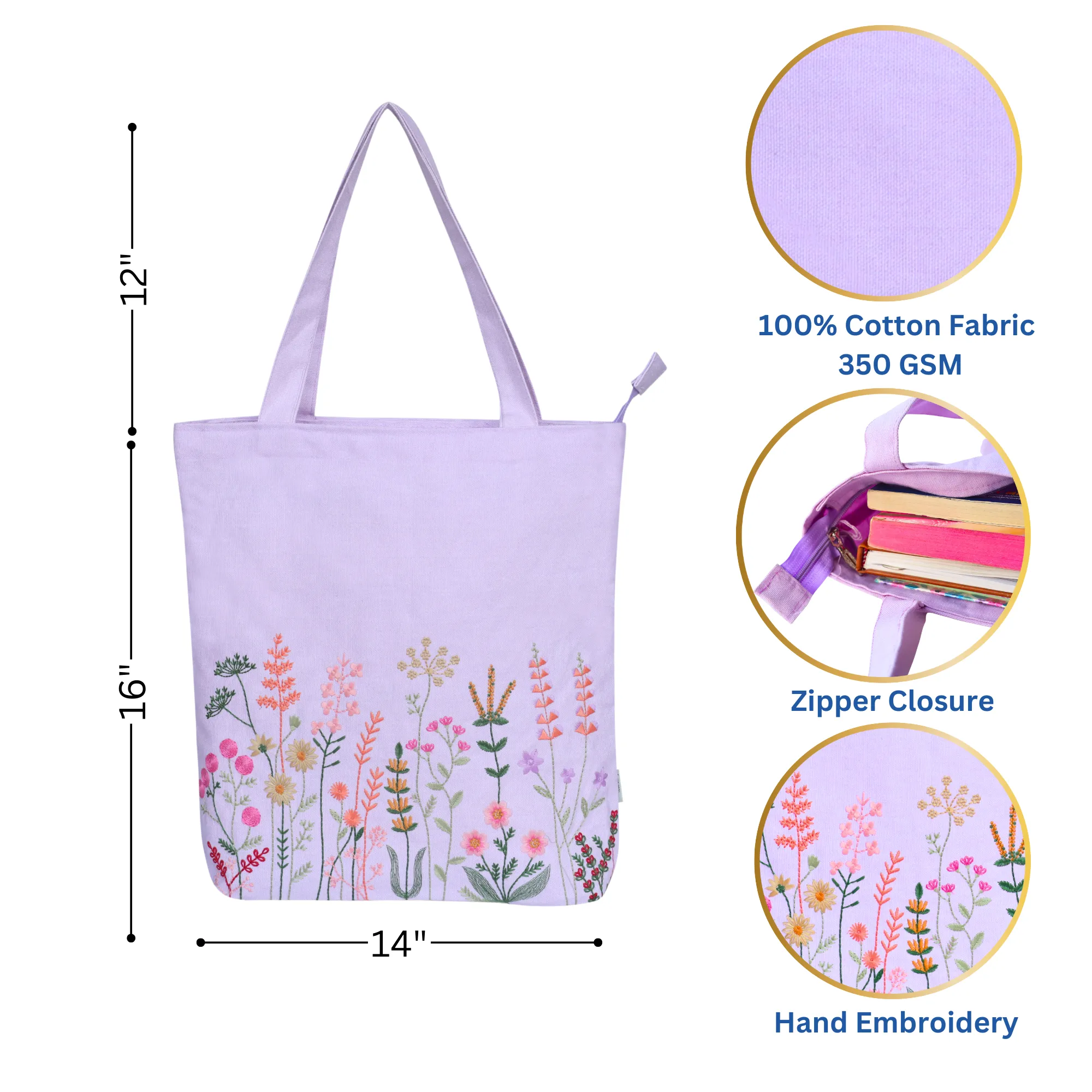 Lavender Fields Tote Bag