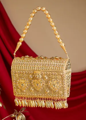 Leafy Splendor Wedding Clutch Bag