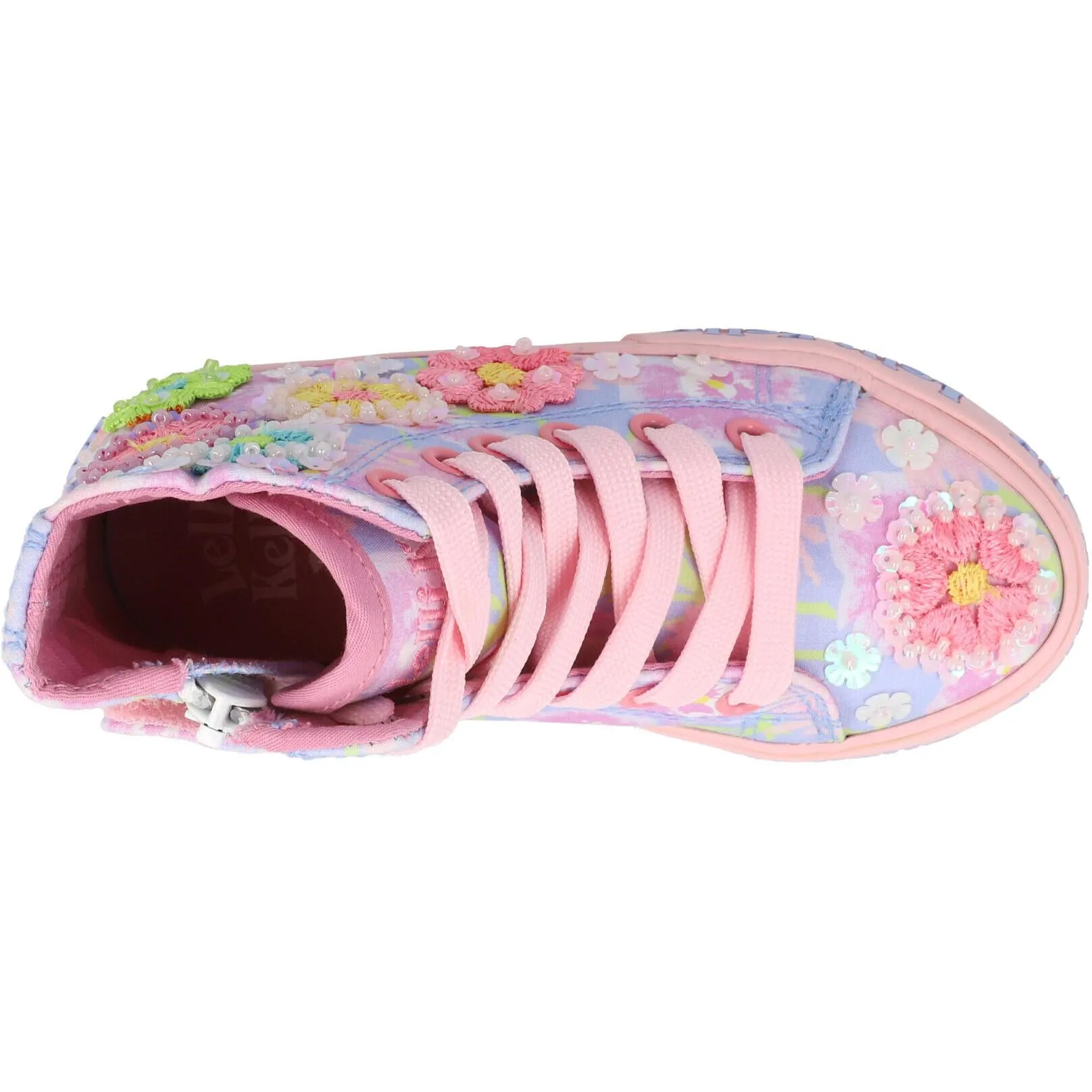 Lelli Kelly Eloise Mid Lilac High Top Shoes
