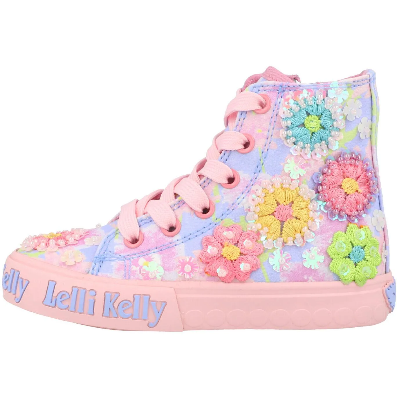 Lelli Kelly Eloise Mid Lilac High Top Shoes