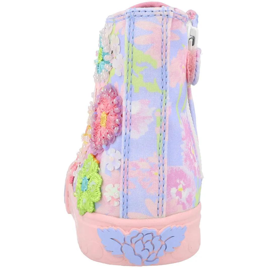 Lelli Kelly Eloise Mid Lilac High Top Shoes