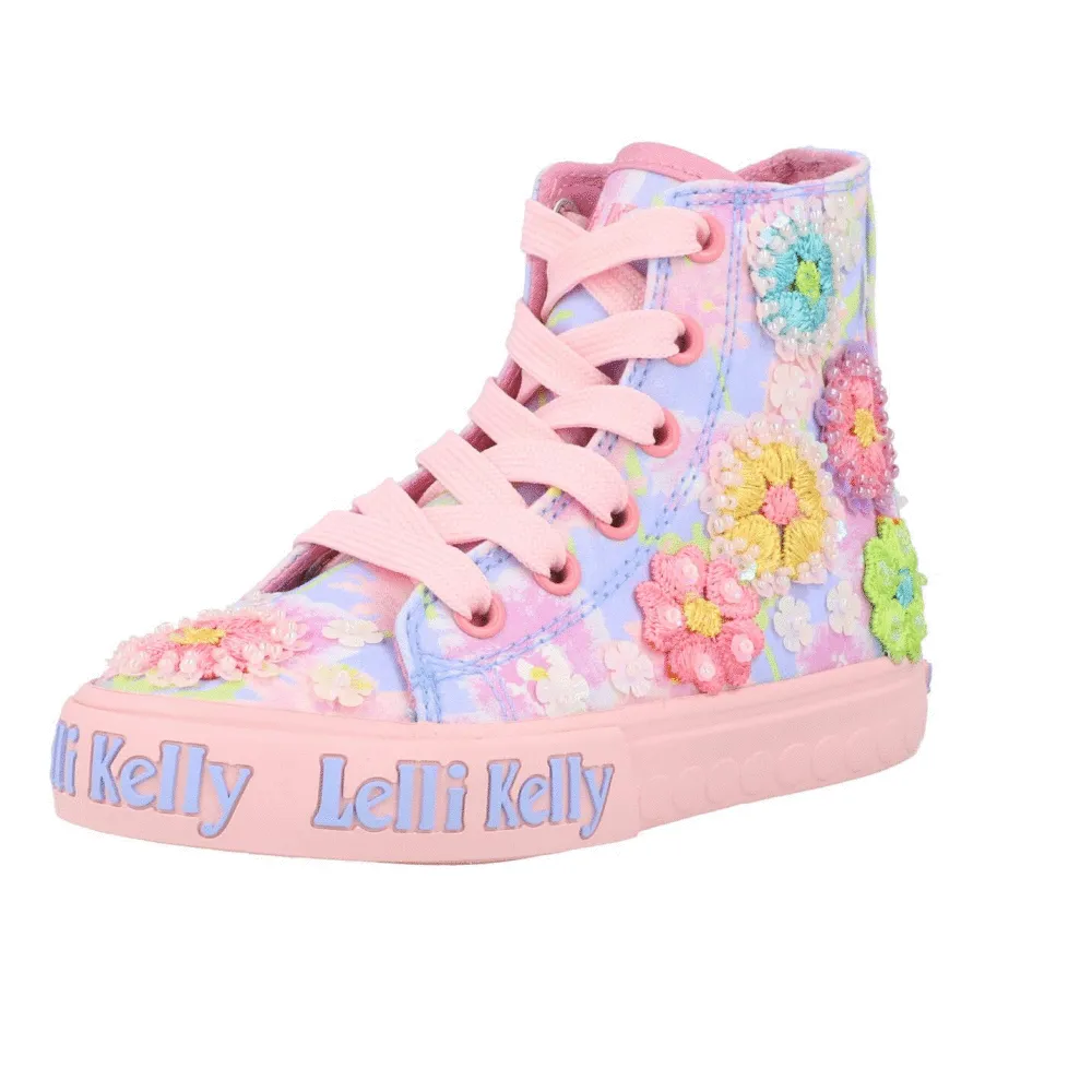 Lelli Kelly Eloise Mid Lilac High Top Shoes