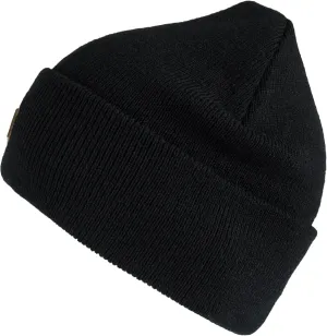 Levi's All Season Comfy Leather Logo Patch Cuffed Hero Beanie