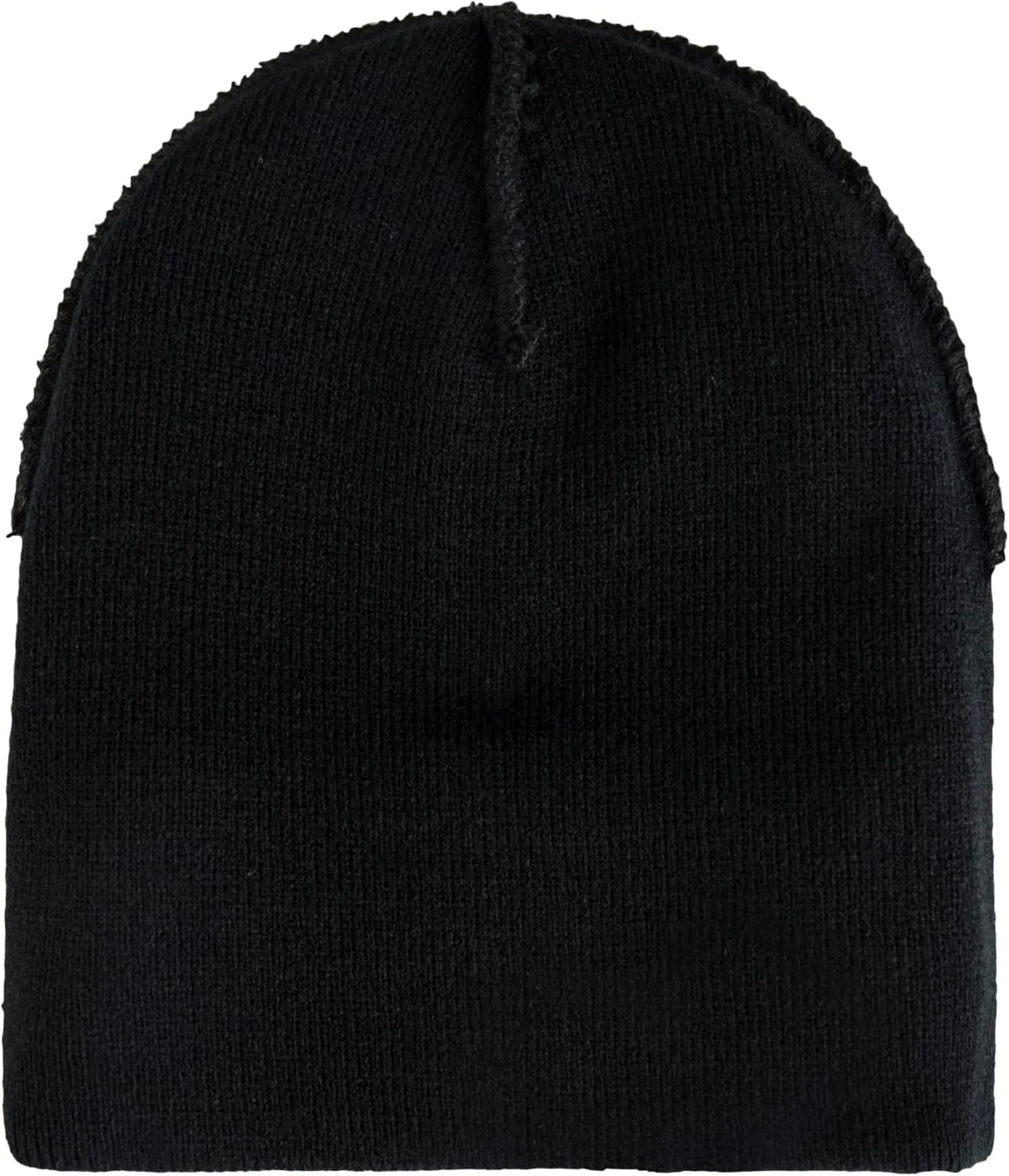 Levi's All Season Comfy Leather Logo Patch Cuffed Hero Beanie