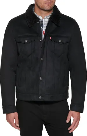 Levi's Men's Faux Leather Classic Trucker Jacket