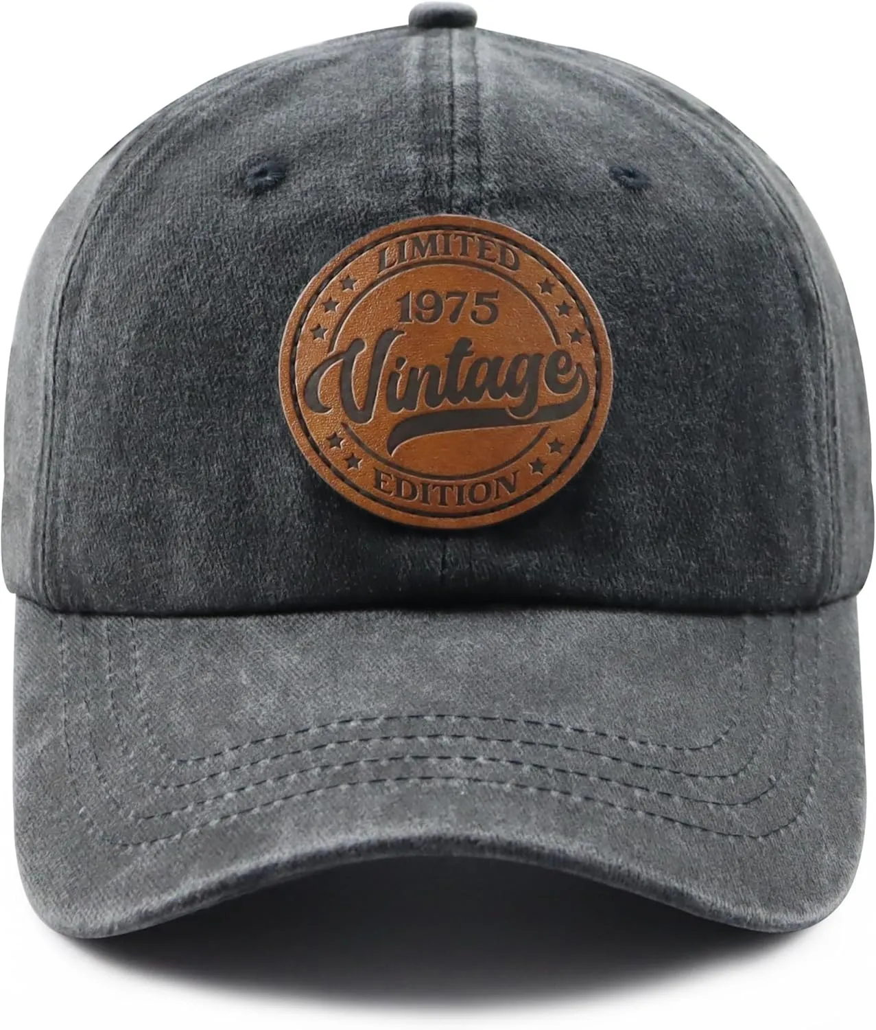 Limited Edition 1935 1945 1955 1965 1975 1985 1995 Hat for Men Women, Vintage Adjustable Leather Patch Baseball Cap