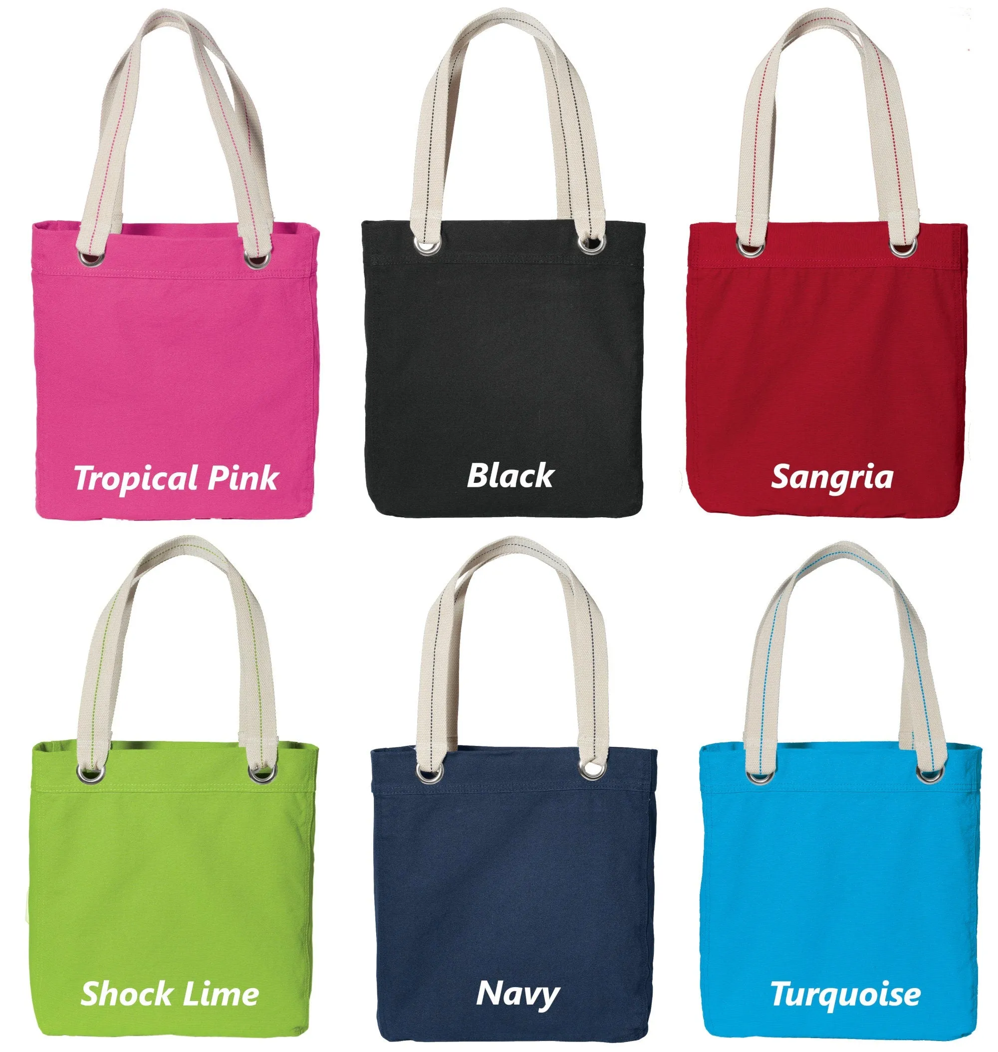 Lined Choice Teacher Embroidered Plus A Teacher with Great deal Metal Grommets with of Personalized or Canvas Your Tote Bag Contrast Handpicked deal Text Design Name