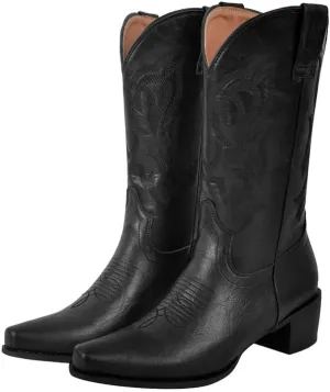 LISHAN Women's Western Boots Cowboy Cowgirl Boots