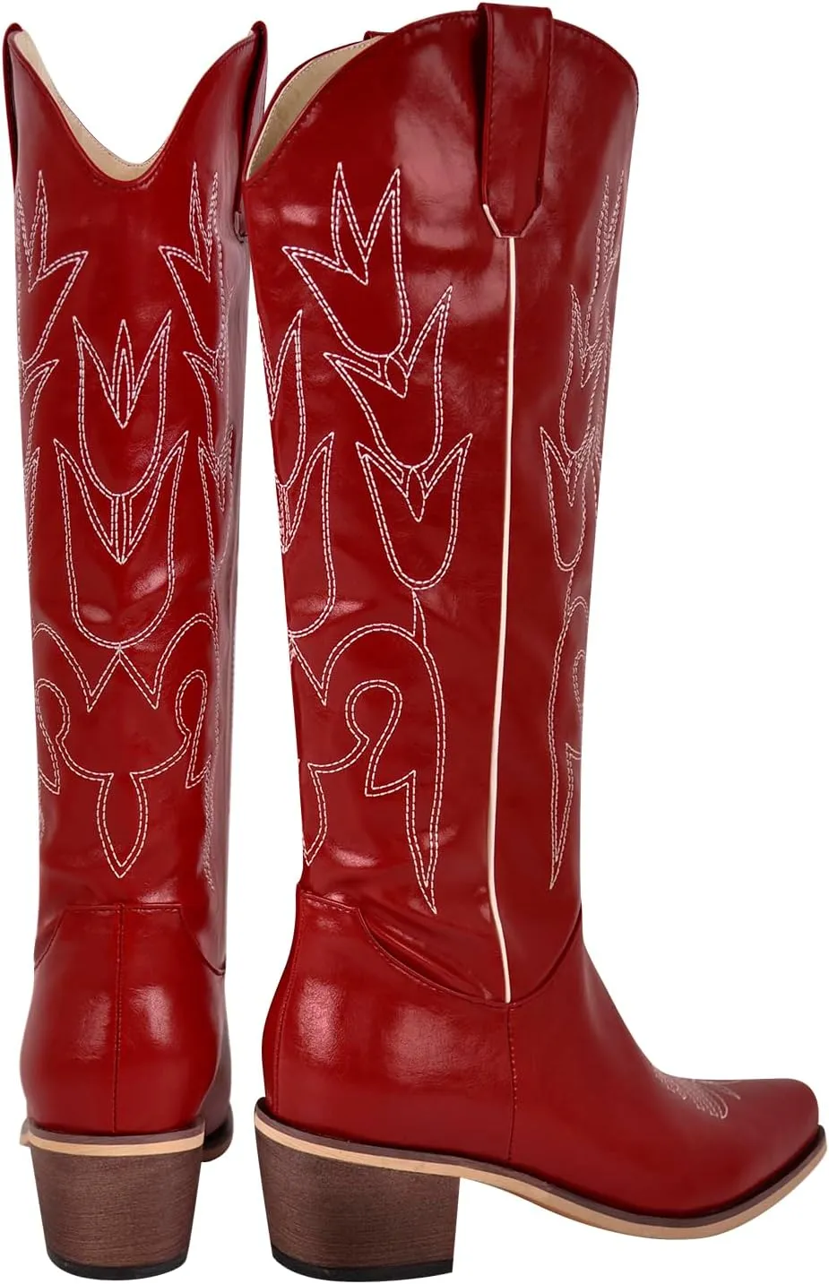 LISHAN Women's Western Boots Cowboy Cowgirl Boots