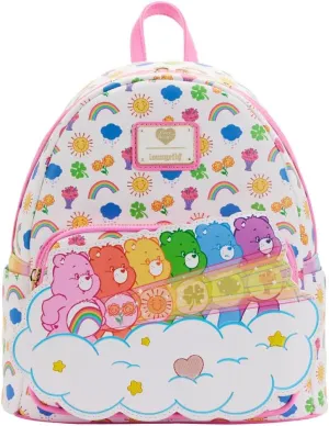 Loungefly Care Bears Stare Rainbow Mini Backpack