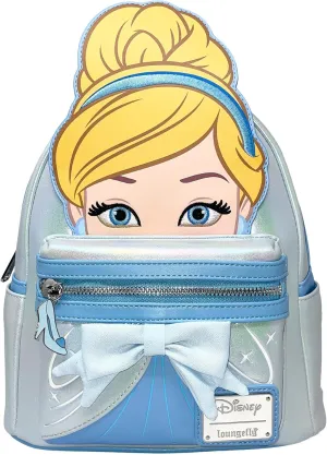Loungefly Disney Cinderella Cosplay Womens Double Strap Shoulder Bag Purse