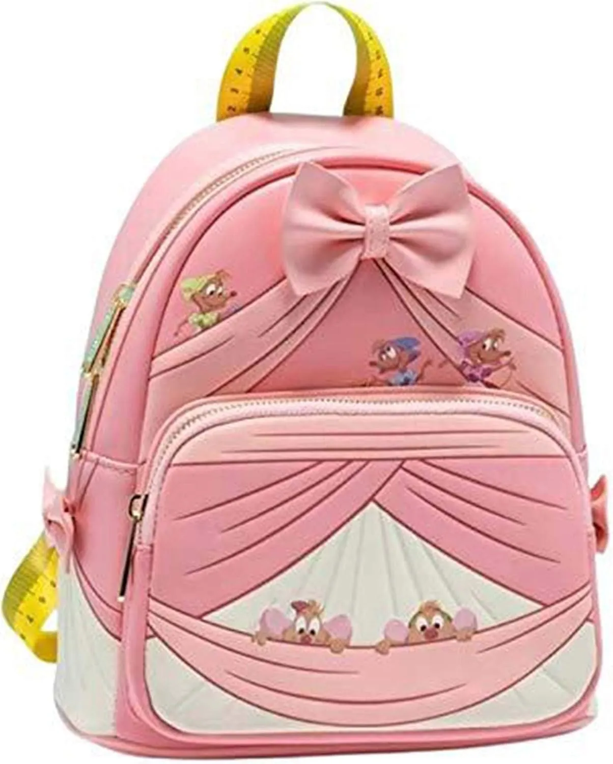 Loungefly Disney Cinderella Peek A Boo Womens Double Strap Shoulder Bag Purse