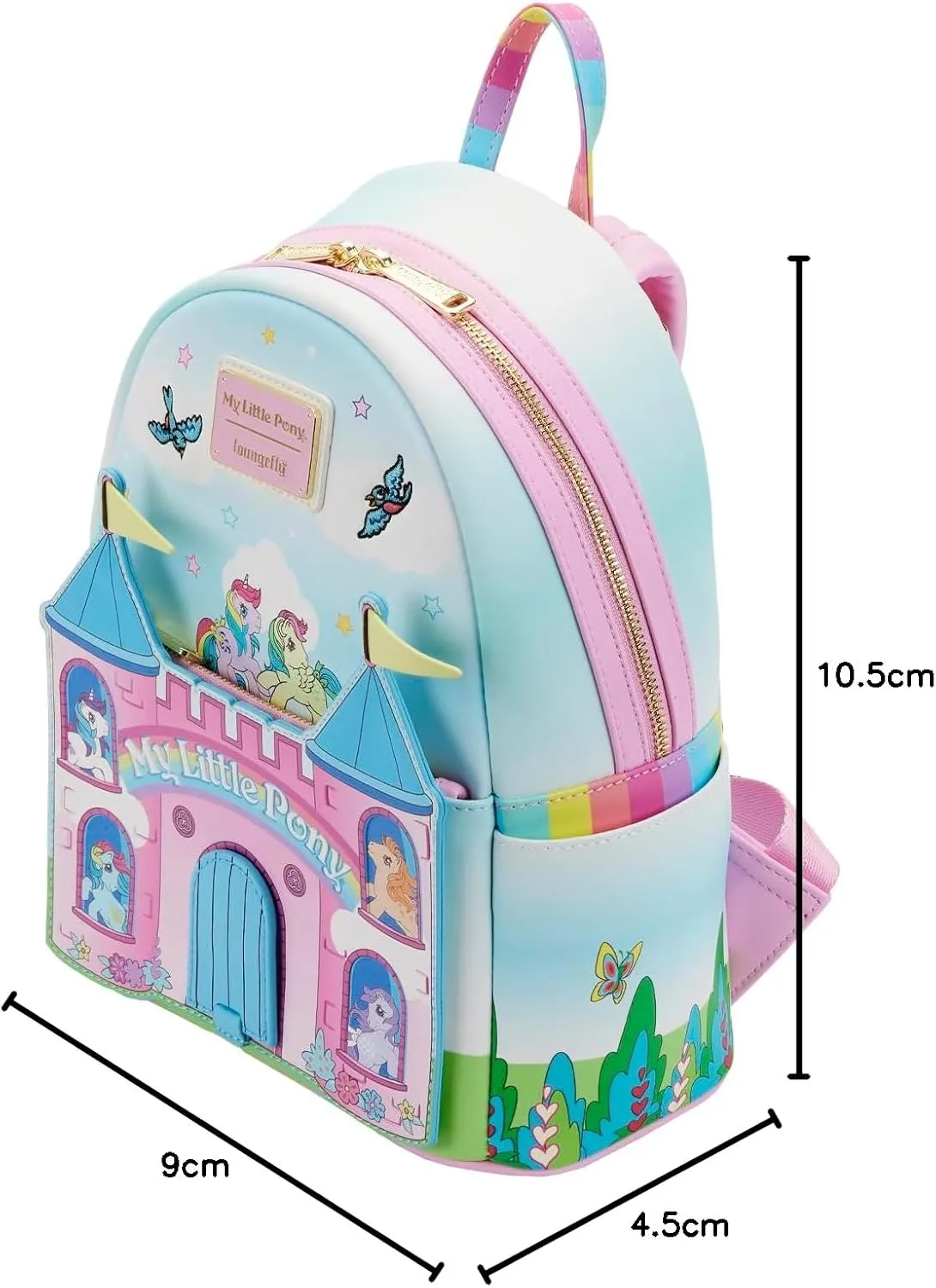 Loungefly Hasbro My Little Pony Castle MINI Backpack
