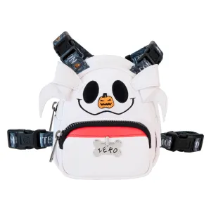 Loungefly Pets Disney Nightmare Before Christmas Zero Mini Backpack Dog Harness