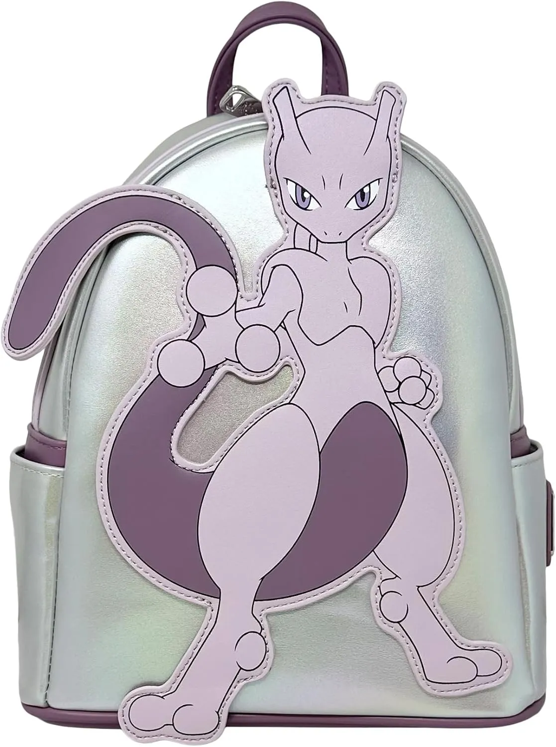 Loungefly Pokemon Mewtwo Cosplay Womens Double Strap Shoulder Bag Purse