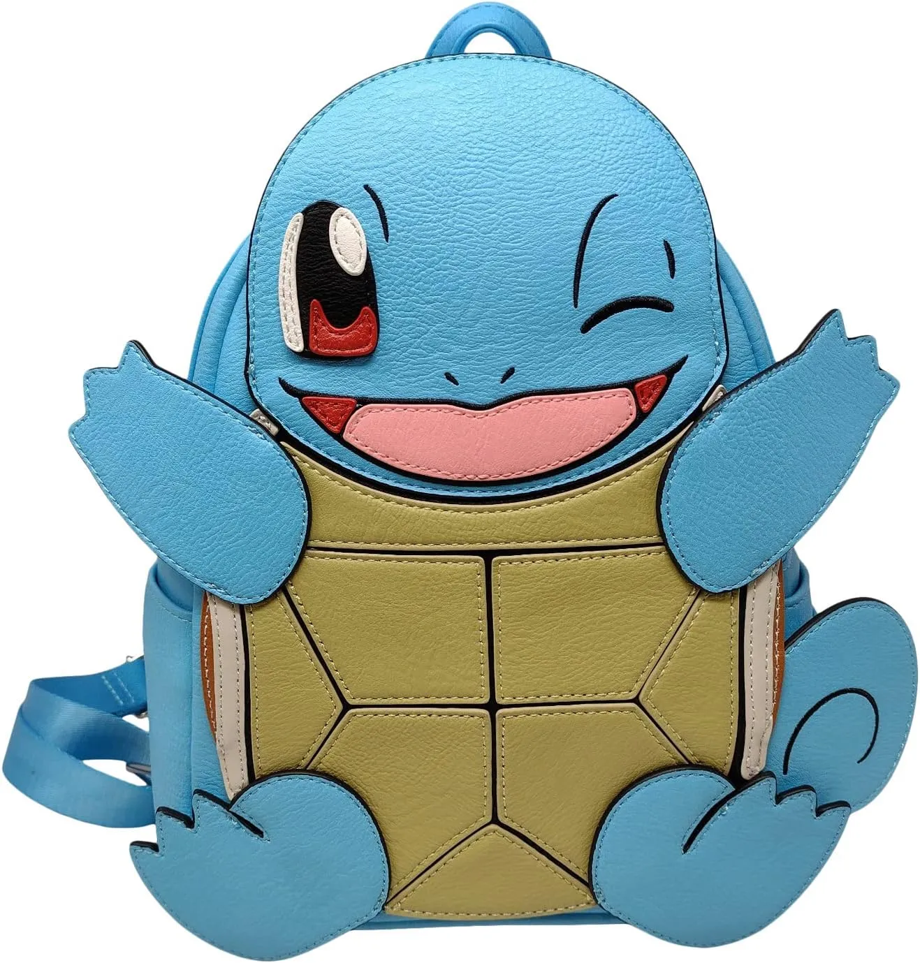 Loungefly Pokemon Squirtle Updated Cosplay Womens Double Strap Shoulder Bag Purse