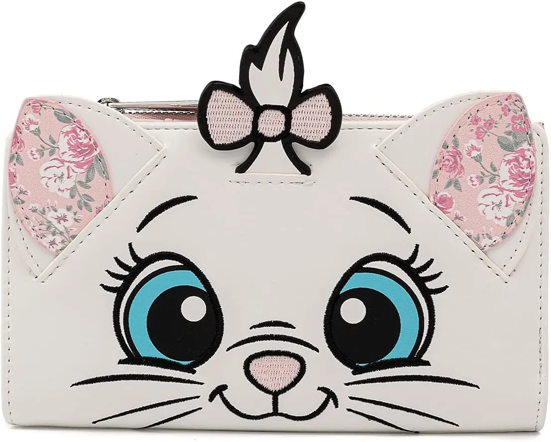 Loungefly x Disney The Aristocats Marie Floral Flap Wallet