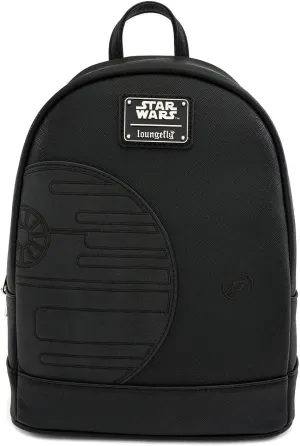 Loungefly x Star Wars Death Star Mini Backpack (One Size, Black)