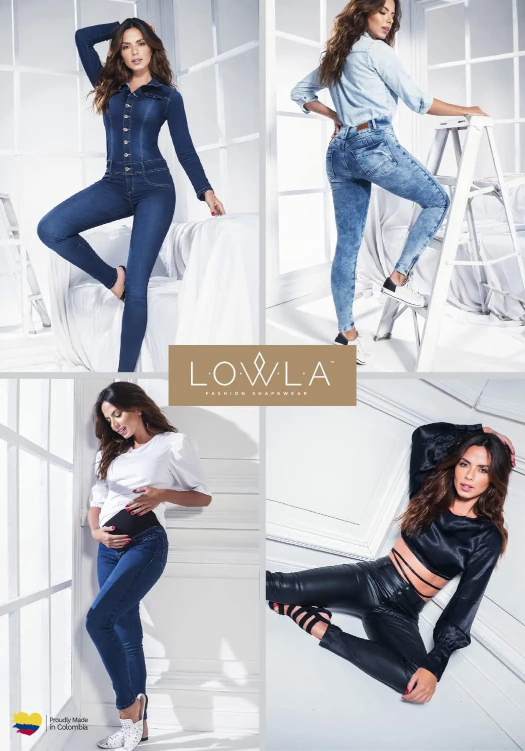 L.O.W.L.A SHAPEWEAR Butt Lifting Faux Leather Pants | Pantalones Colombianos Levanta Cola | Black Pleather Jeans