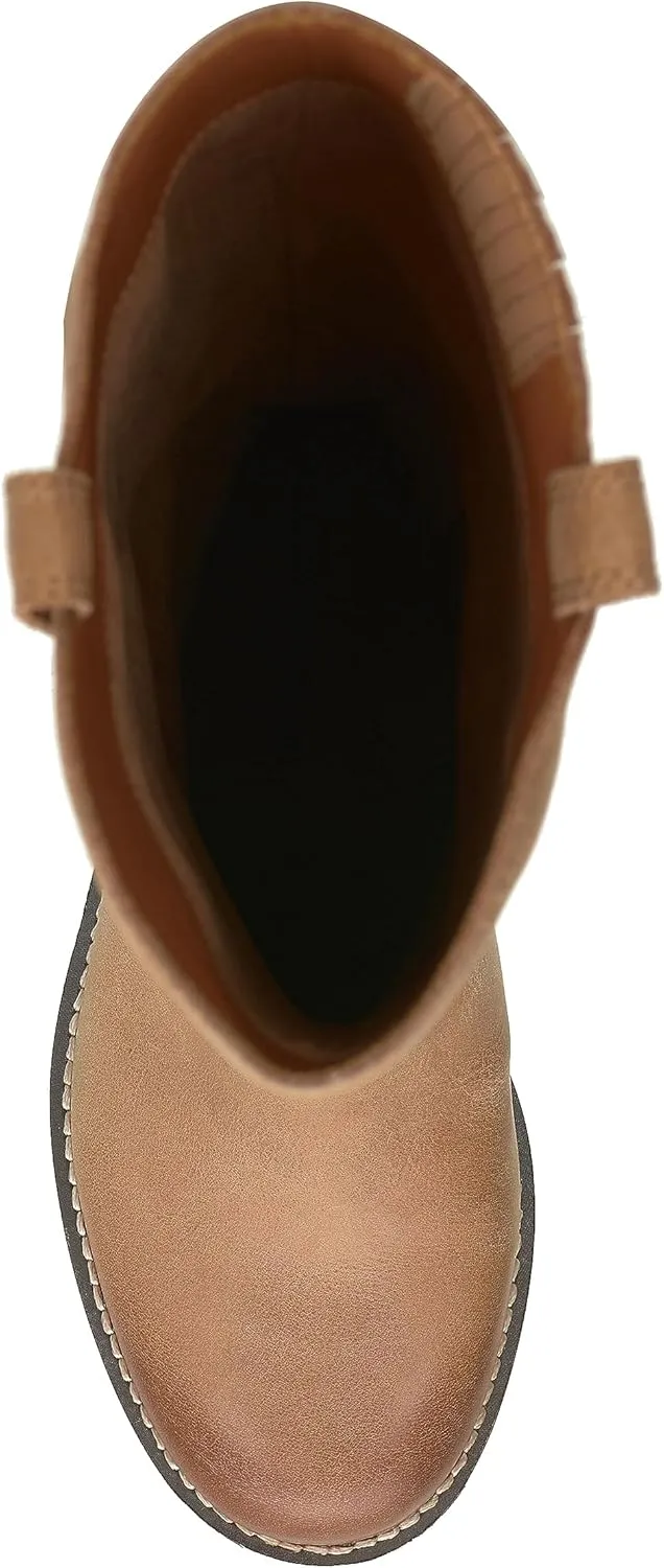 Lucky Brand Women's Hybiscus Wide Calf Riding Boot Fashion