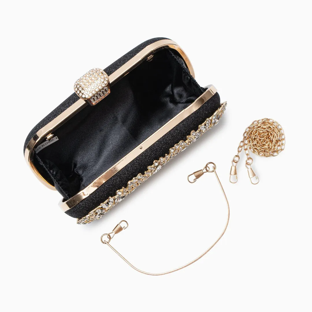 Luxurious rhinestone clutch – a glamorous statement piece