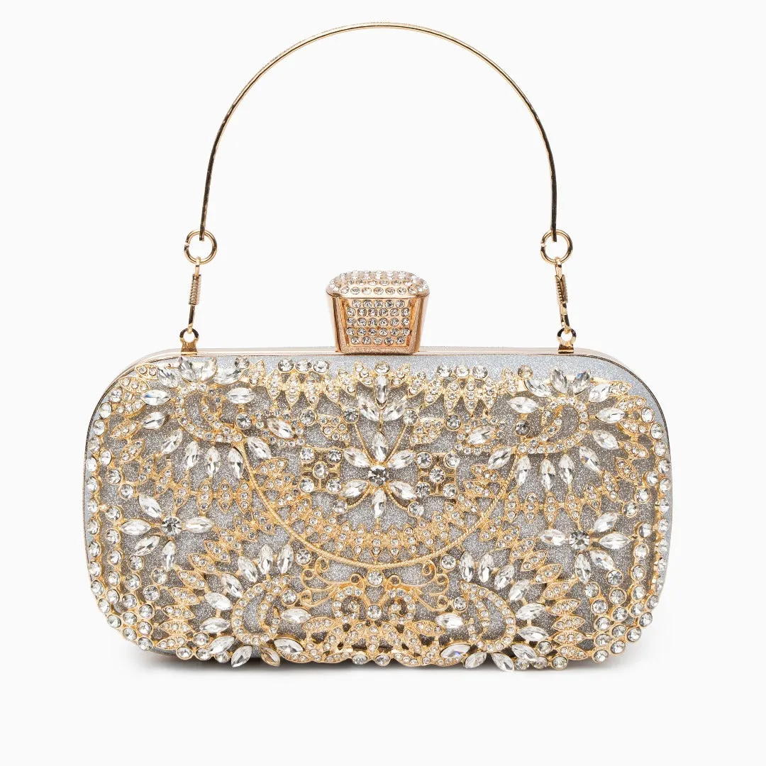 Luxurious rhinestone clutch – a glamorous statement piece